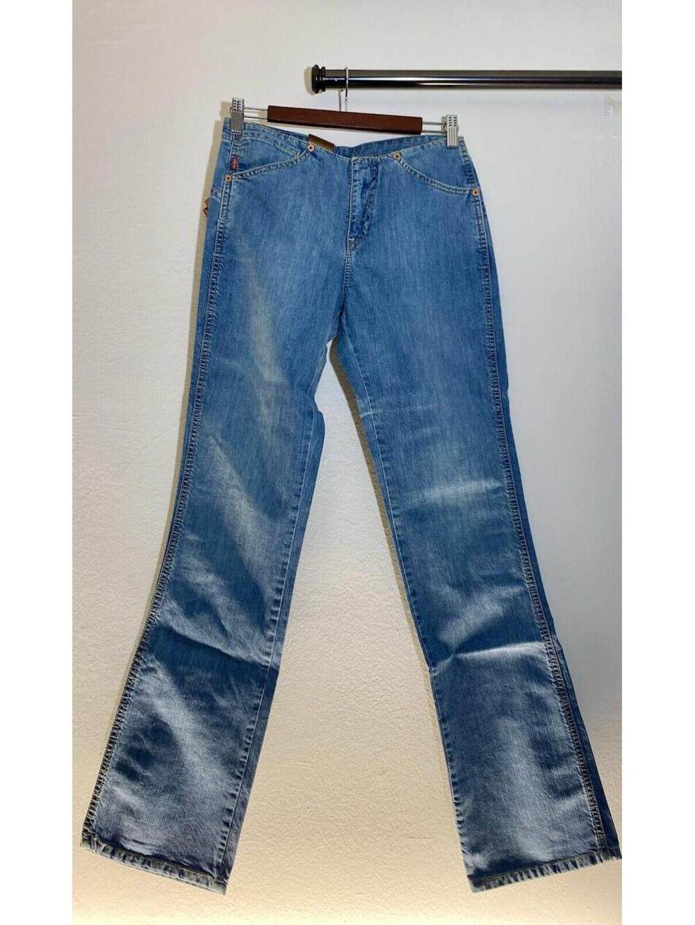 NWT Levis Red Tab 565 Straight Jeans Low Rise Women 28x34 - Picture 2 of 9